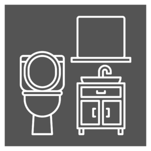 Sanitäre Einrichtung Badezimmer Icon